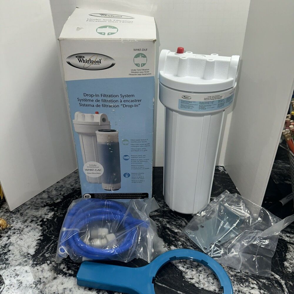 Genuine Whirlpool Single-Stage Under Sink  Filtration System WHKF-DUF